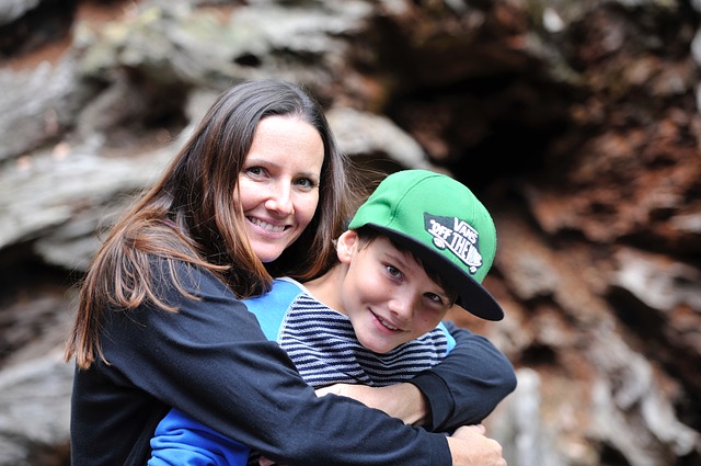 simple mom & son dates hiking