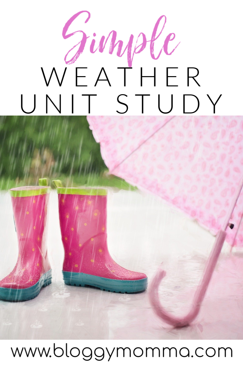 Simple Study Of Daily Weather - Bloggy Momma - Homeschooling