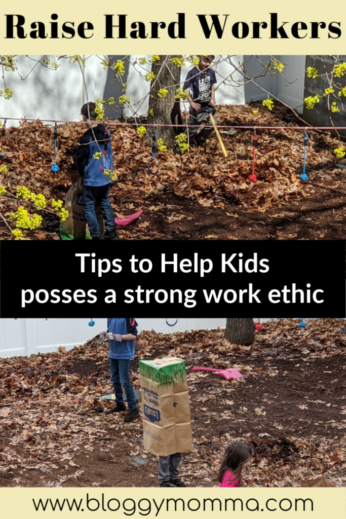 Help Kids Possess a Strong Work Ethic