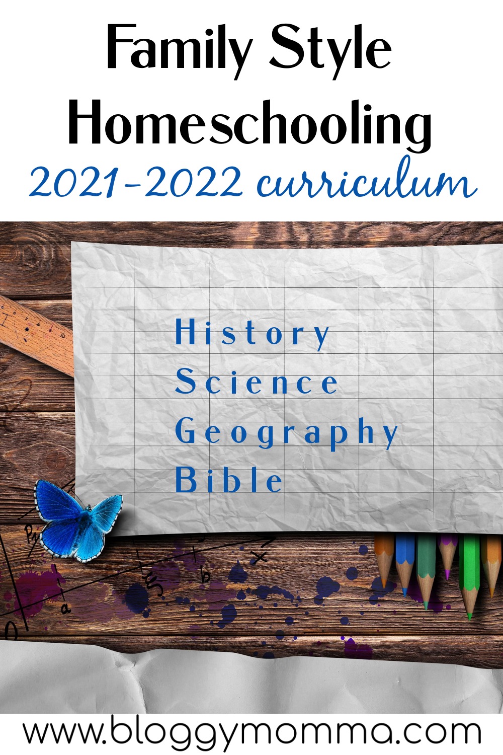 FAMILY STYLE HOMESCHOOL CHOICES 2021-2022 - Bloggy Momma